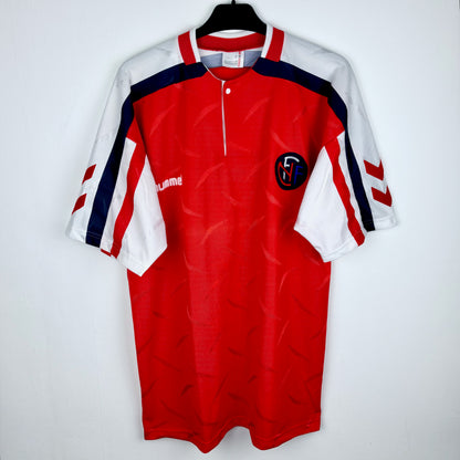 Norway 1990-1992 Hummel Home Football Shirt