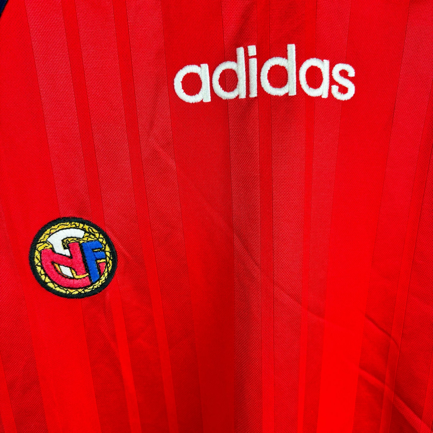 Norway 1994-1996 Adidas Home Football Shirt Jersey