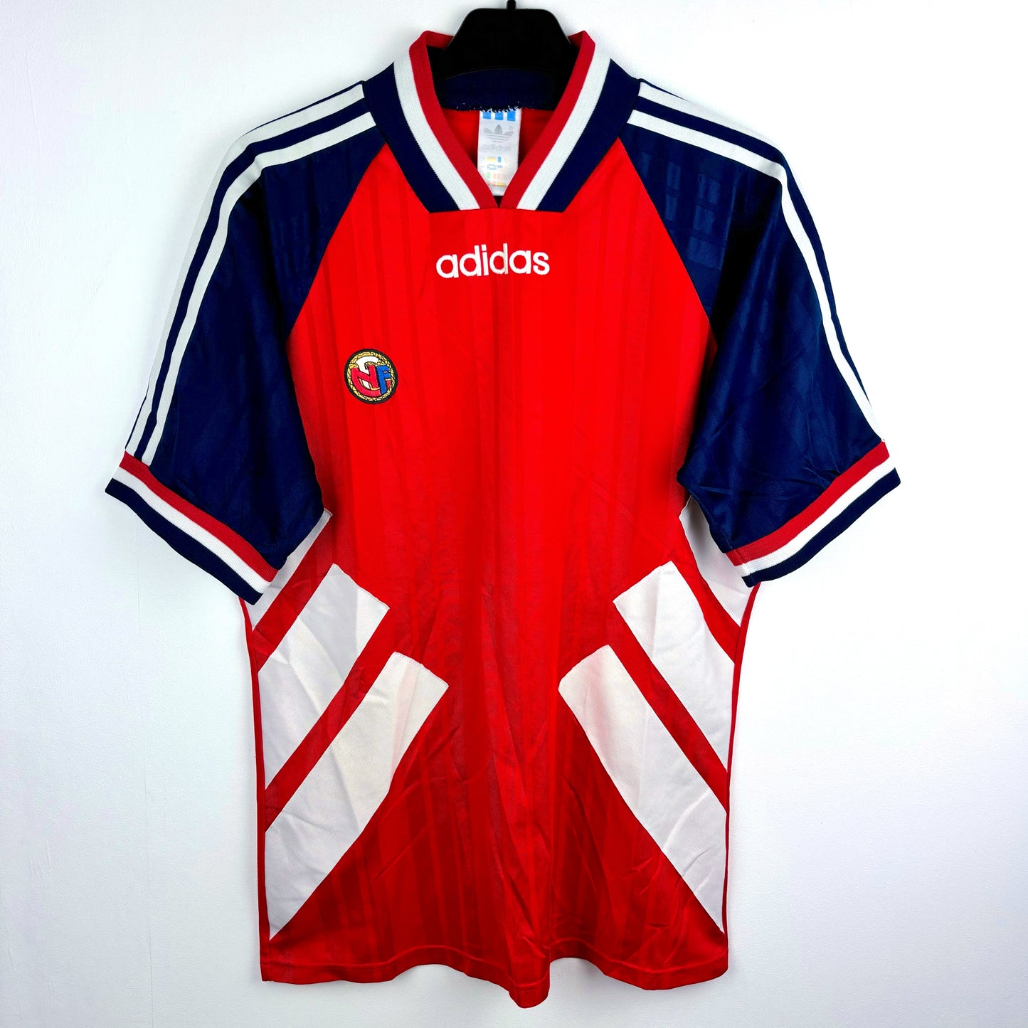 Norway 1994-1996 Adidas Home Football Shirt Jersey