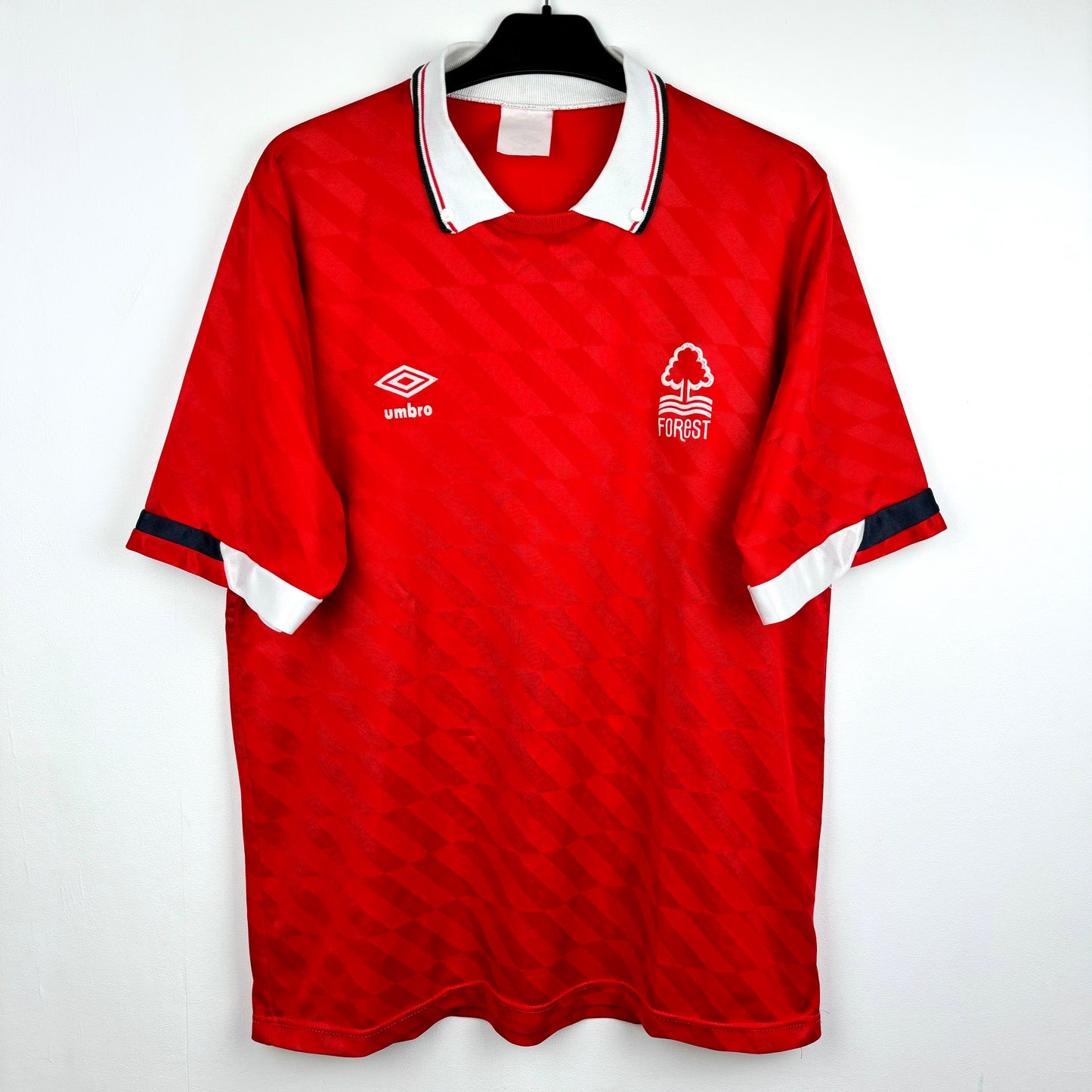 Nottingham Forest 1988-1990 Umbro Home Football Shirt