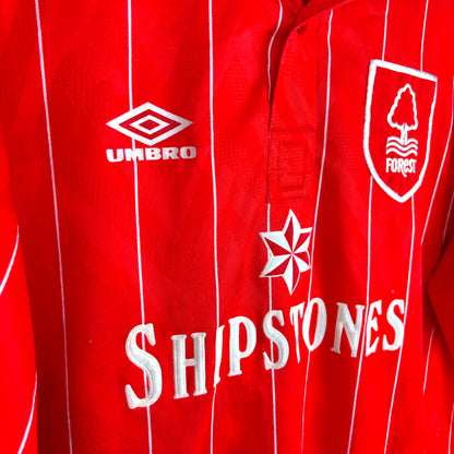 Nottingham Forest 1992-19994 Umbro Home Football Shirt