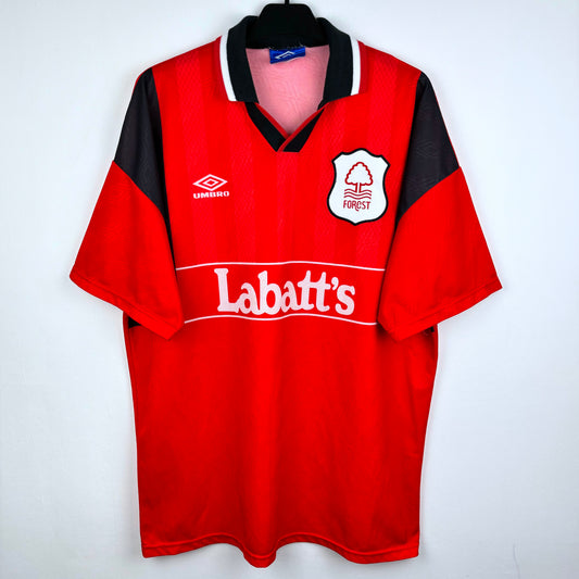 Nottingham Forest 1994-1996 Umbro Home Football Shirt