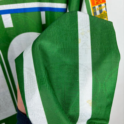 Palmeiras 1993-1994 Rhumell Long-Sleeve Home Football Shirt