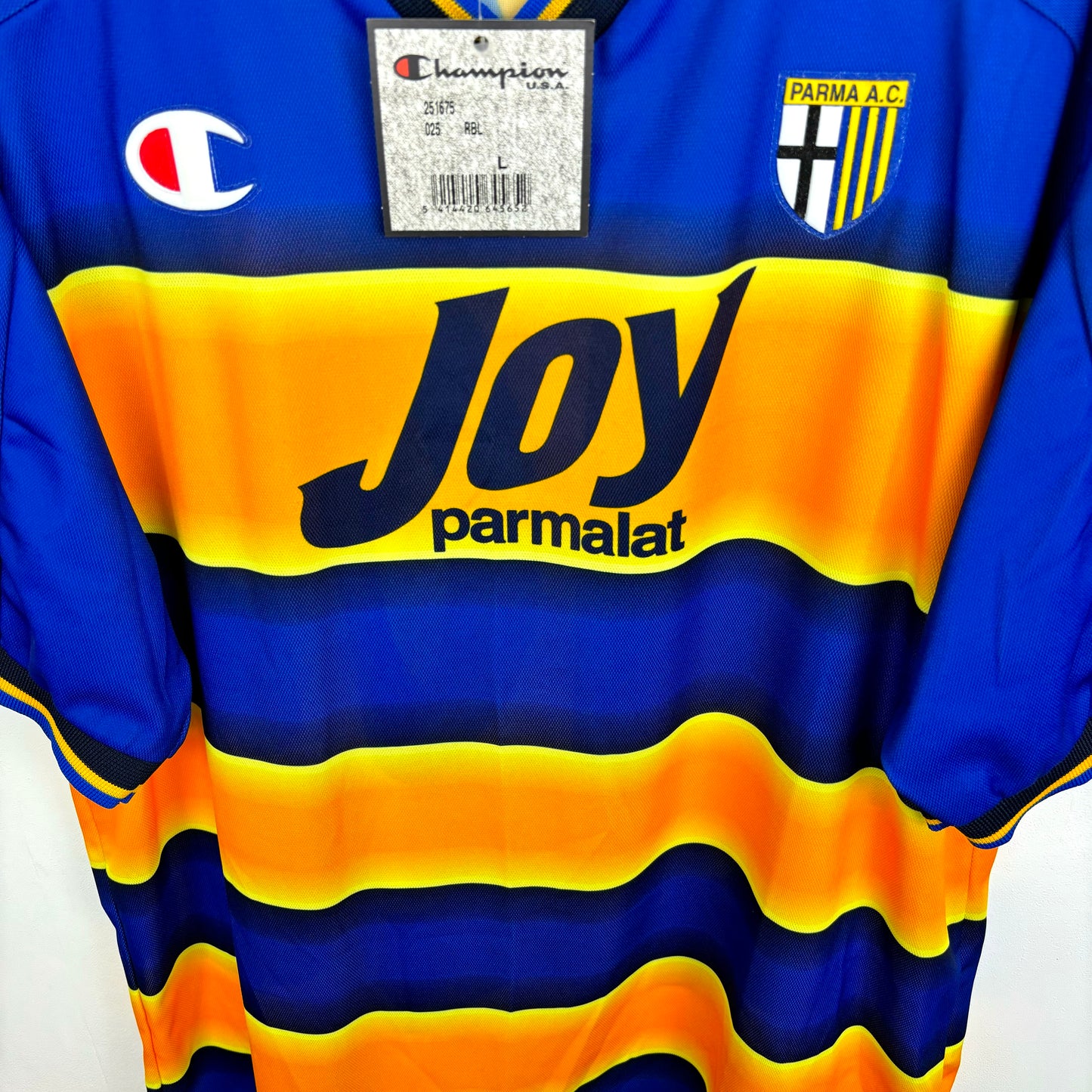 Parma 2001-2002 Champion Home Football Shirt Jersey BNWT NAKATA 10