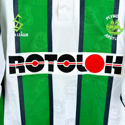 Plymouth Argyle 1996-1998 Super League Home Football Shirt