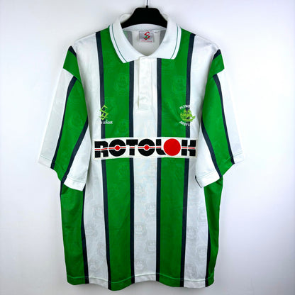 Plymouth Argyle 1996-1998 Super League Home Football Shirt