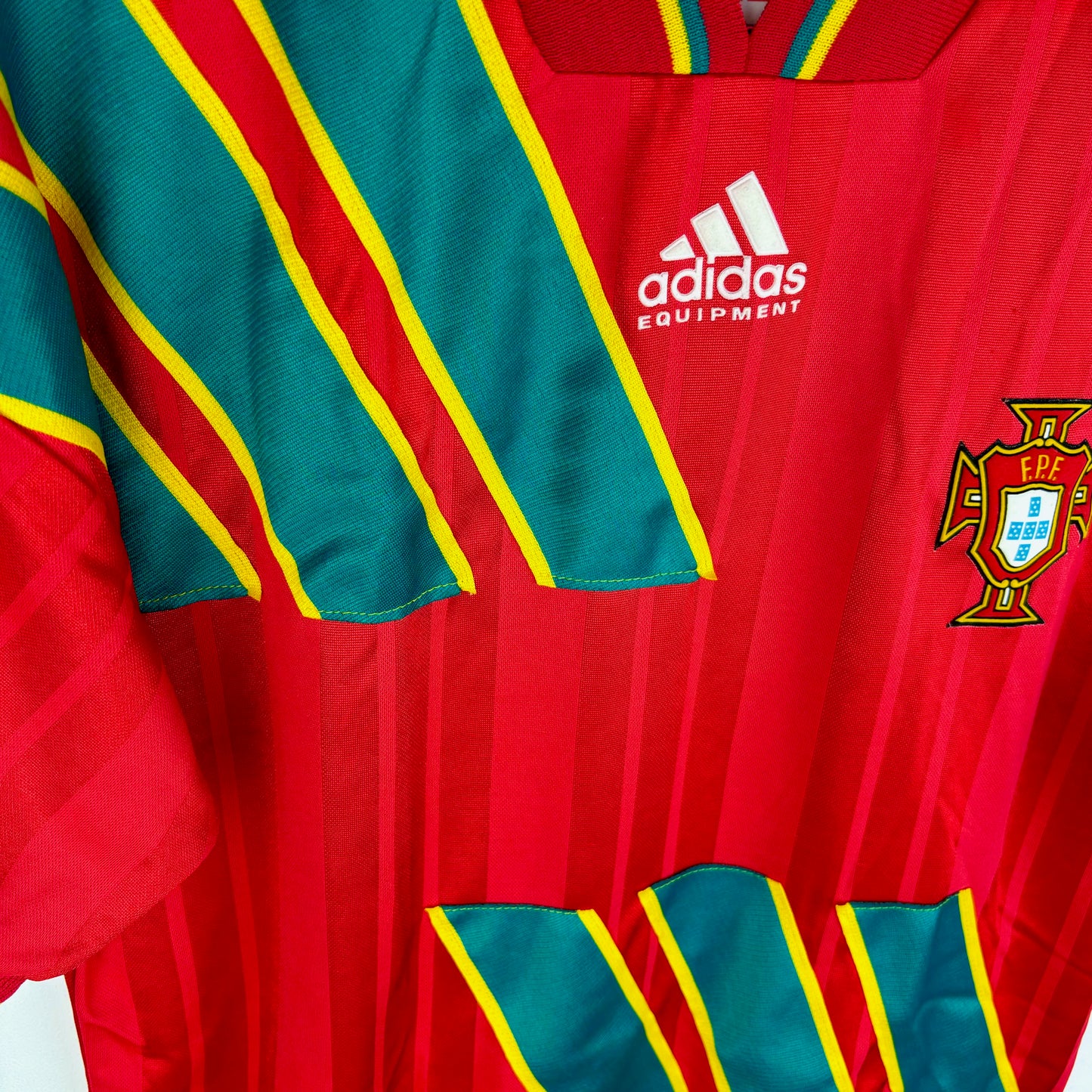 Portugal 1994-1995 Adidas Home Football Shirt
