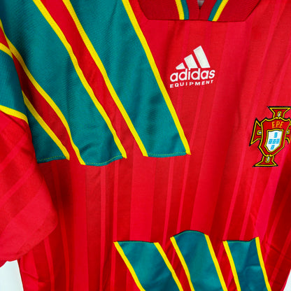 Portugal 1994-1995 Adidas Home Football Shirt