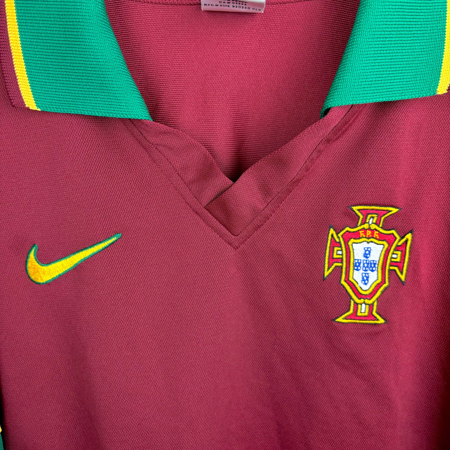 Portugal 1997-1998 Nike Home Football Shirt