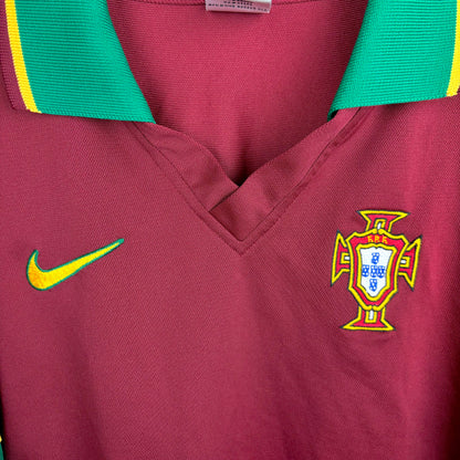 Portugal 1997-1998 Nike Home Football Shirt