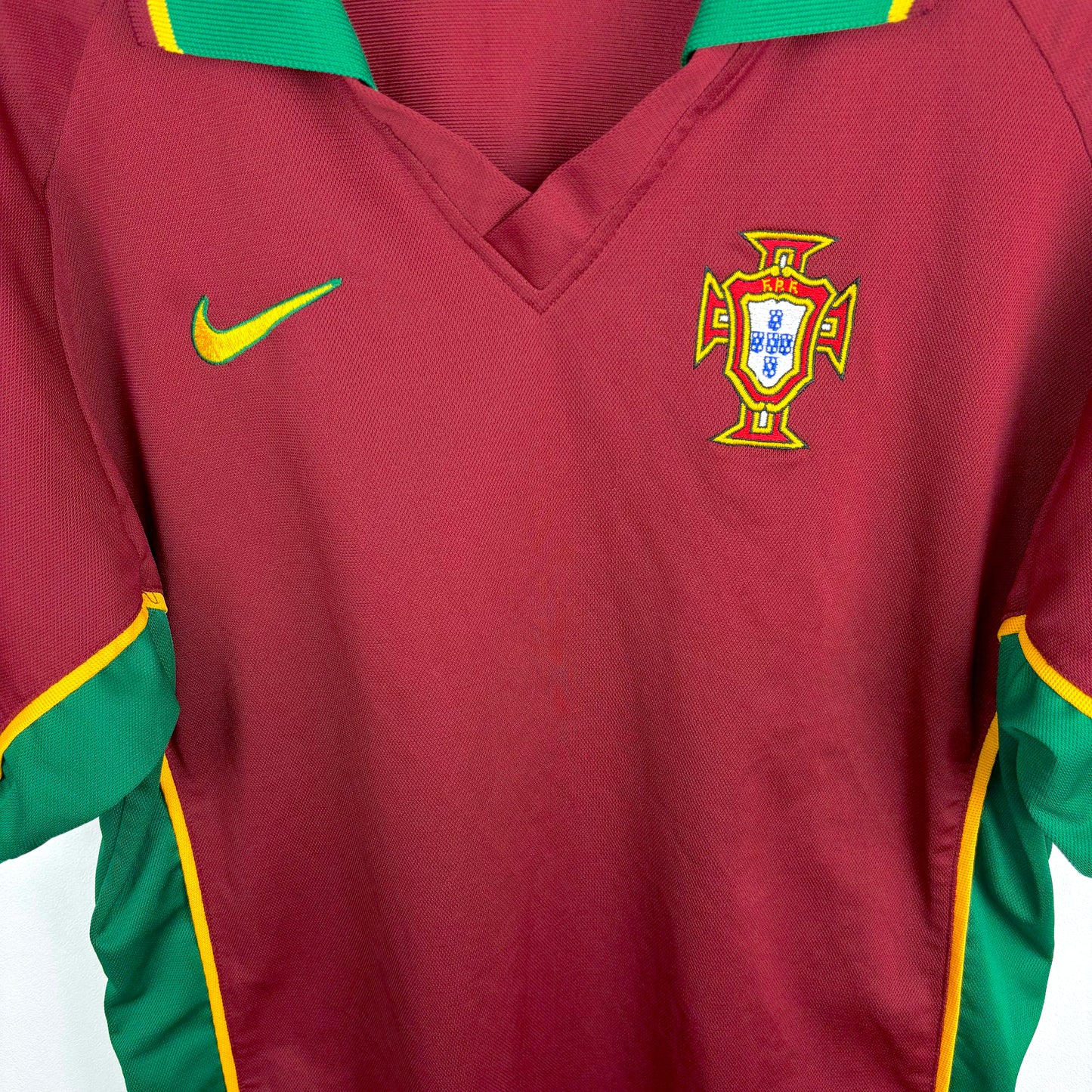 Portugal 1997-1998 Nike Home Football Shirt
