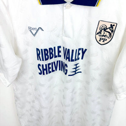 Preston North End 1990-1992 Ribero Home Football Shirt