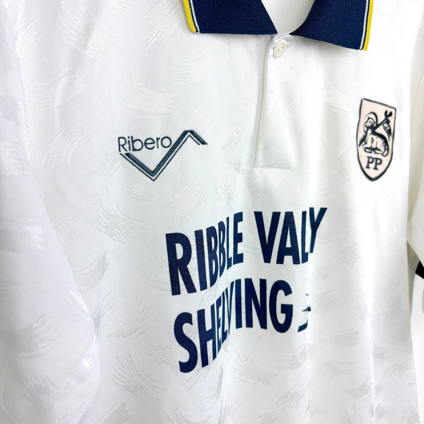 Preston North End 1990-1992 Ribero Home Football Shirt
