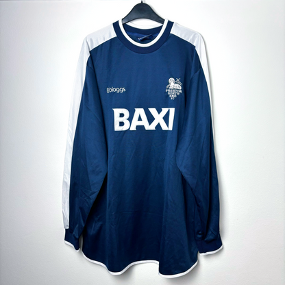 Preston North End 2000-2001 Long-Sleeve Away Shirt by Bloggs – vintage football shirt