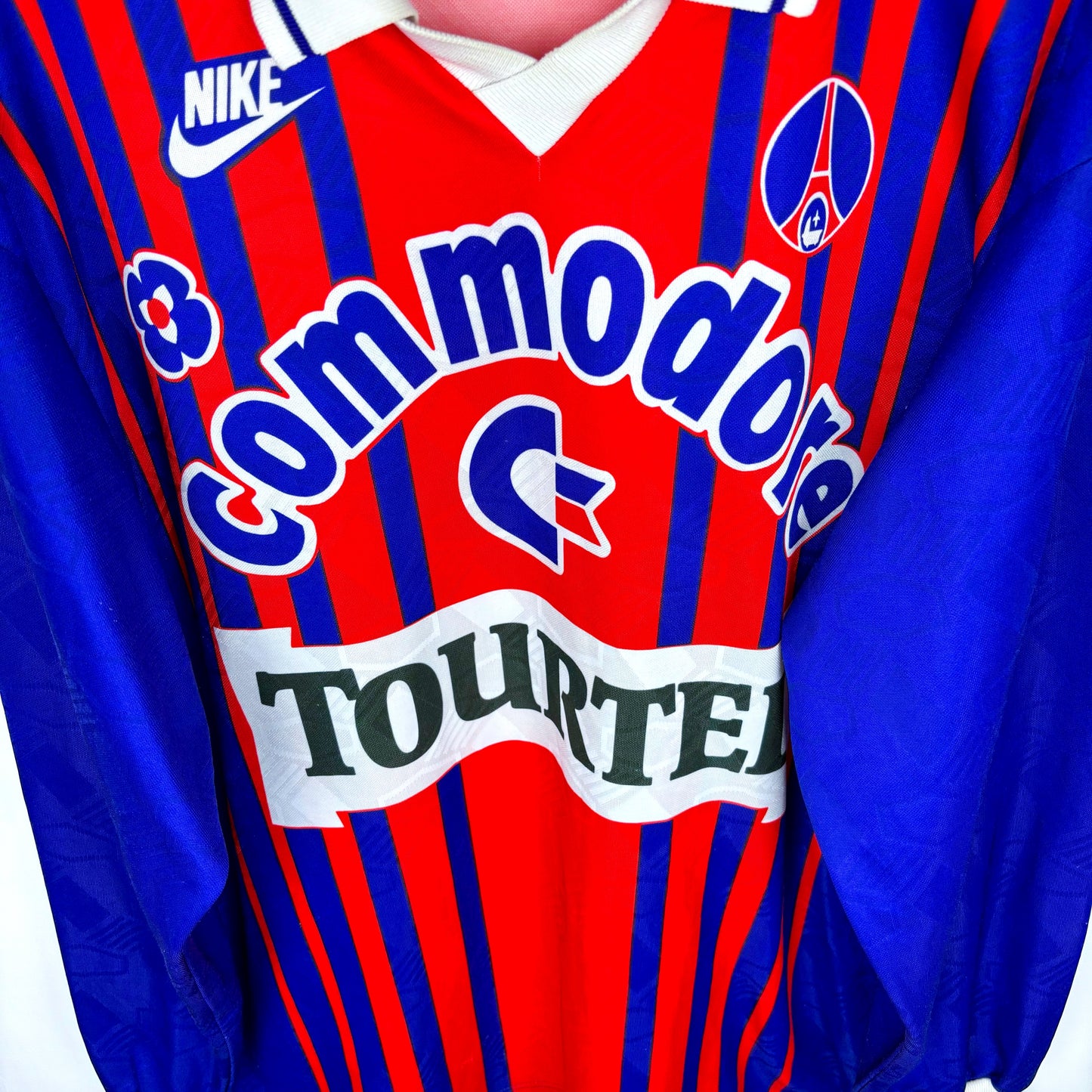 Paris Saint Germain PSG 1993-1994 Long-Sleeve Nike Home Football Shirt Jersey