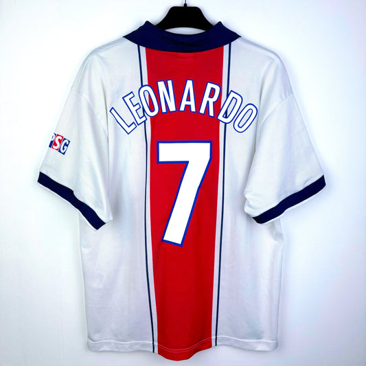 Paris Saint Germain PSG 1997-1998 Nike Away Football Shirt Jersey Leonardo 7