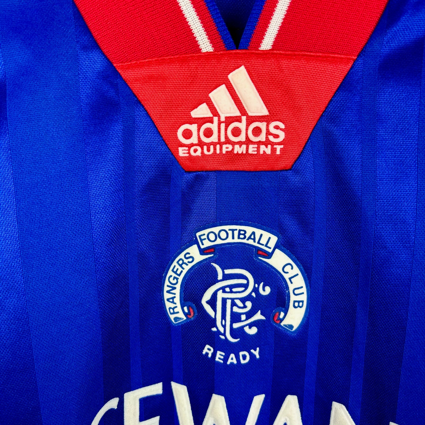 Rangers 1992-1994 '5 In A Row' Adidas Home Football Shirt
