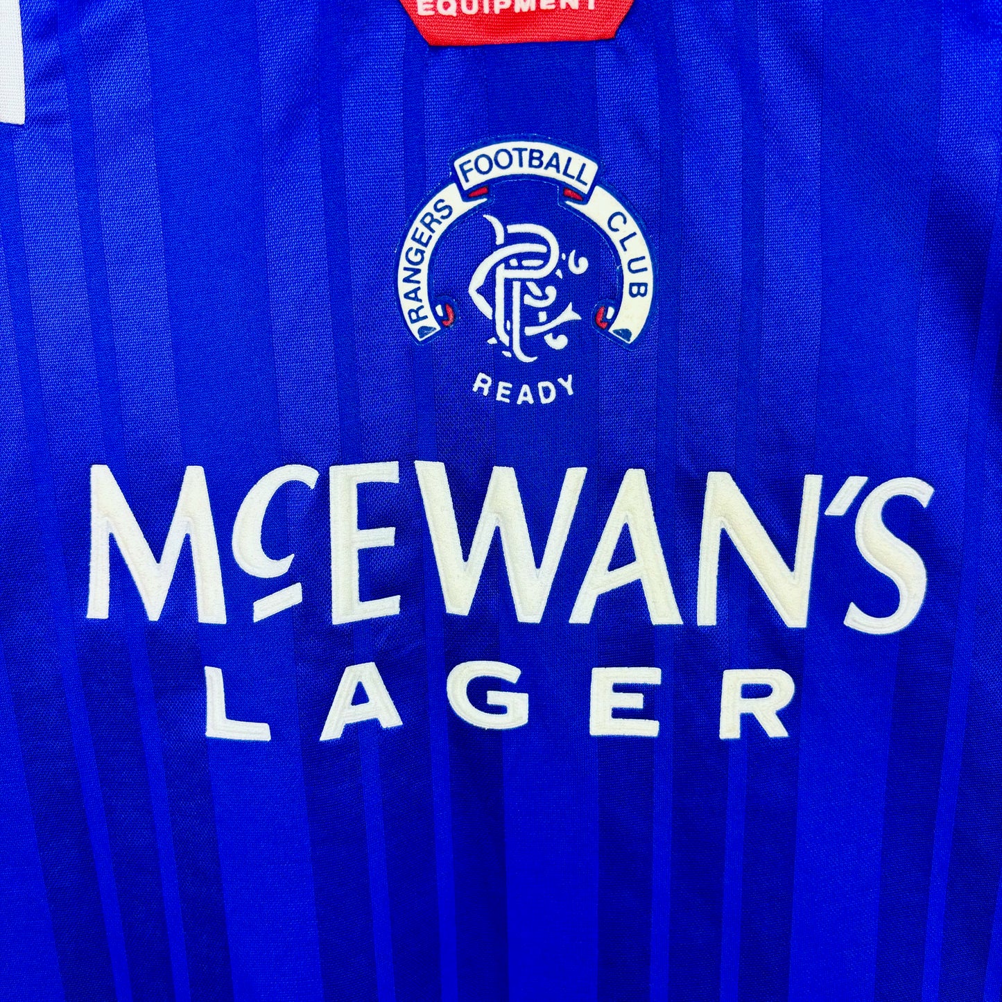 Rangers 1992-1994 '5 In A Row' Adidas Home Football Shirt
