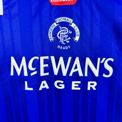 Rangers 1992-1994 '5 In A Row' Adidas Home Football Shirt