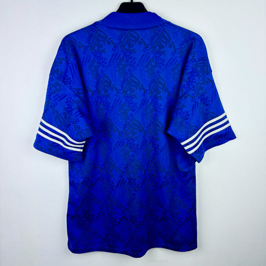 Rangers 1994-1996 Club Rangers Adidas Home Football Shirt