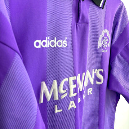 Rangers 1994-1995 Adidas Third/European Football Shirt