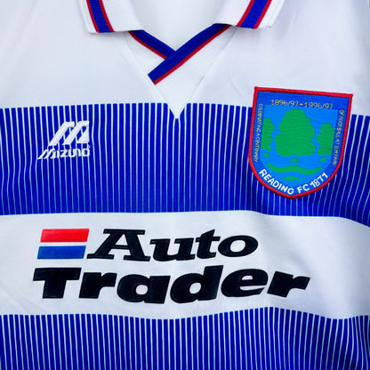 Reading 1996-1997 Mizuno Elm Park Centenary Home Football Shirt