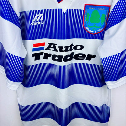 Reading 1996-1997 Mizuno Elm Park Centenary Home Football Shirt