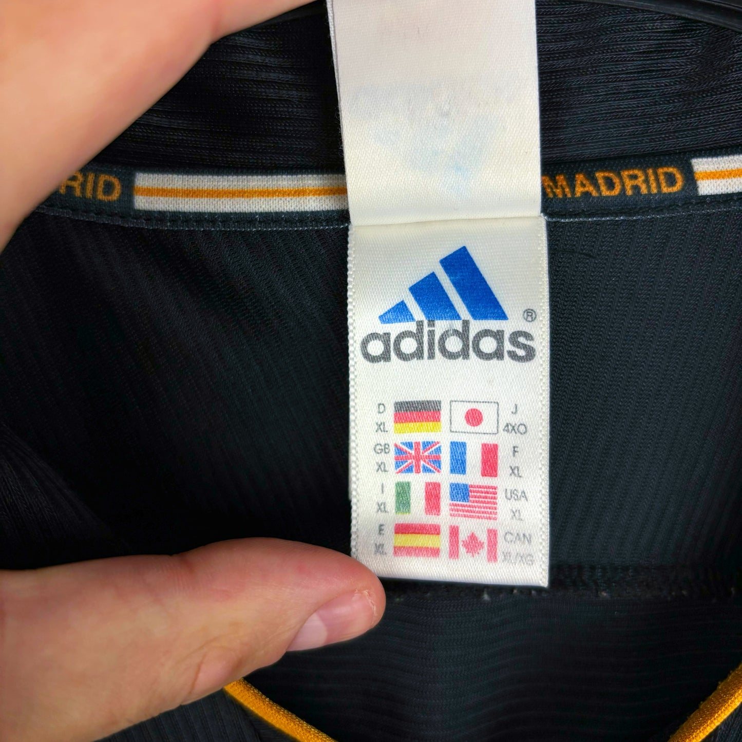 Real Madrid 1999-2000 Adidas Away Football Shirt Jersey