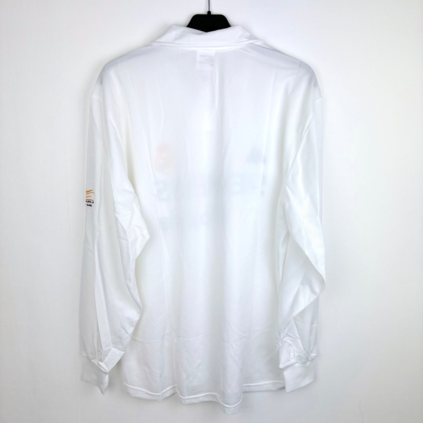 Real Madrid 2001-2002 Adidas Long Sleeve Home Football Shirt