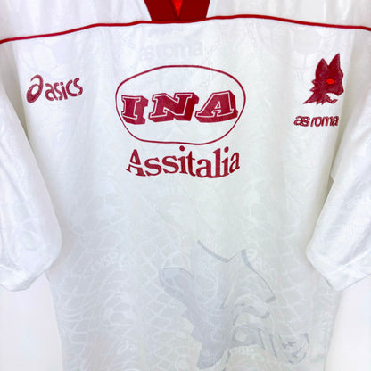 Roma 1995-1996 Asics Away Football Shirt