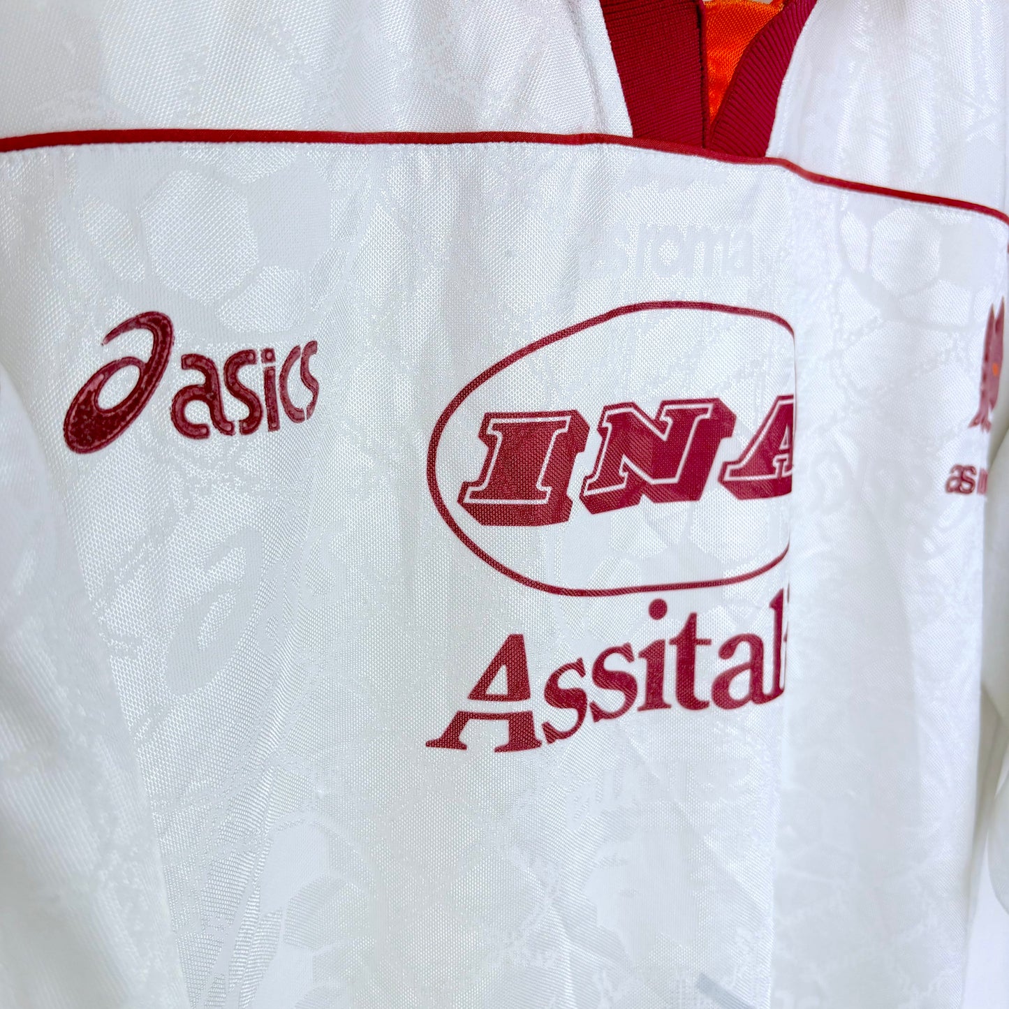 Roma 1995-1996 Asics Away Football Shirt
