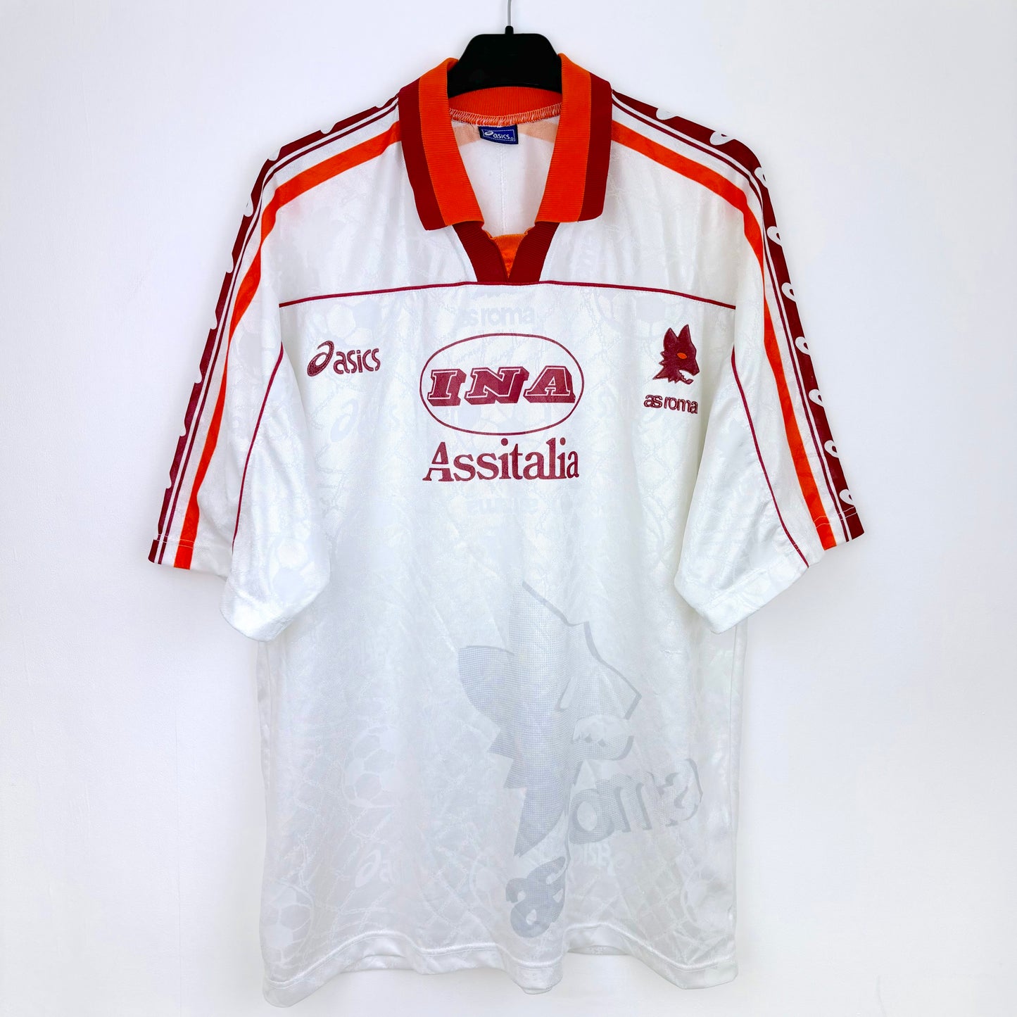 Roma 1995-1996 Asics Away Football Shirt