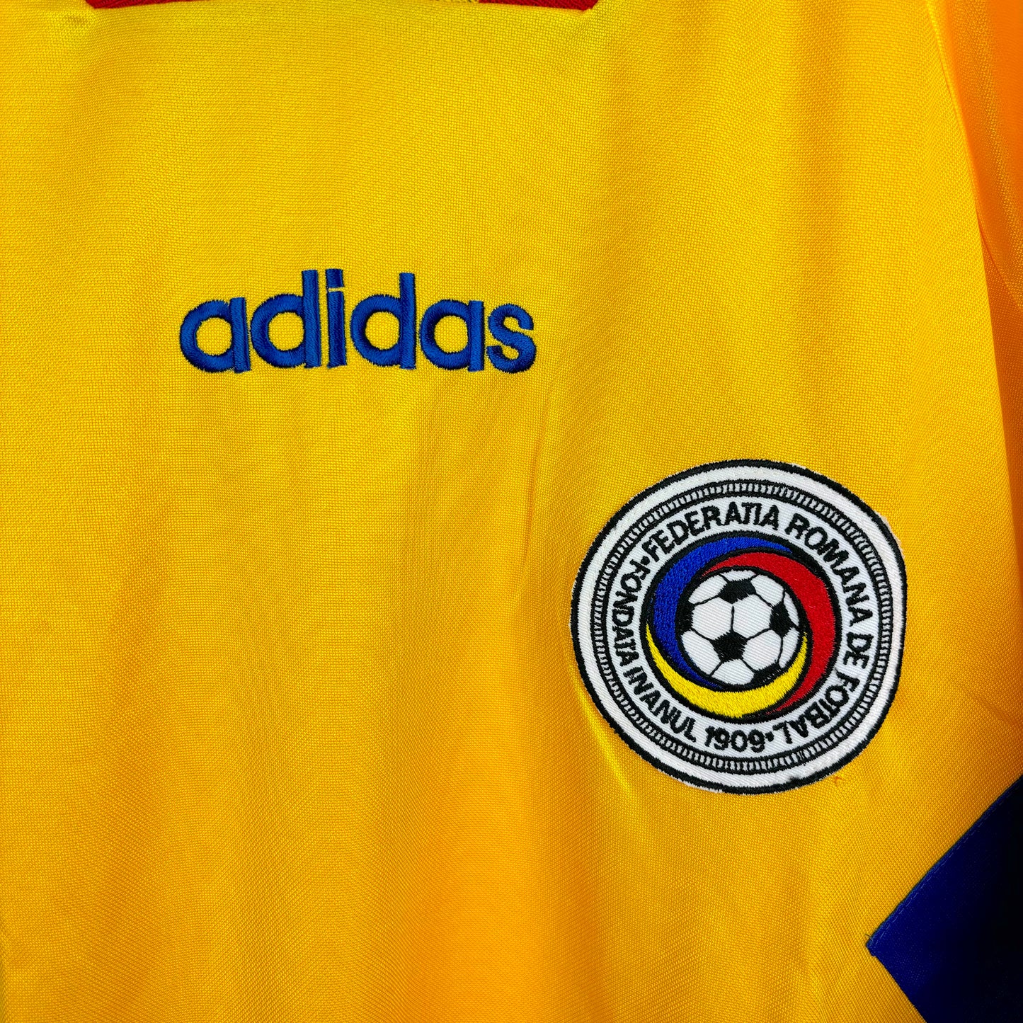 Romania 1994-1995 Adidas Home Football Shirt BNWT