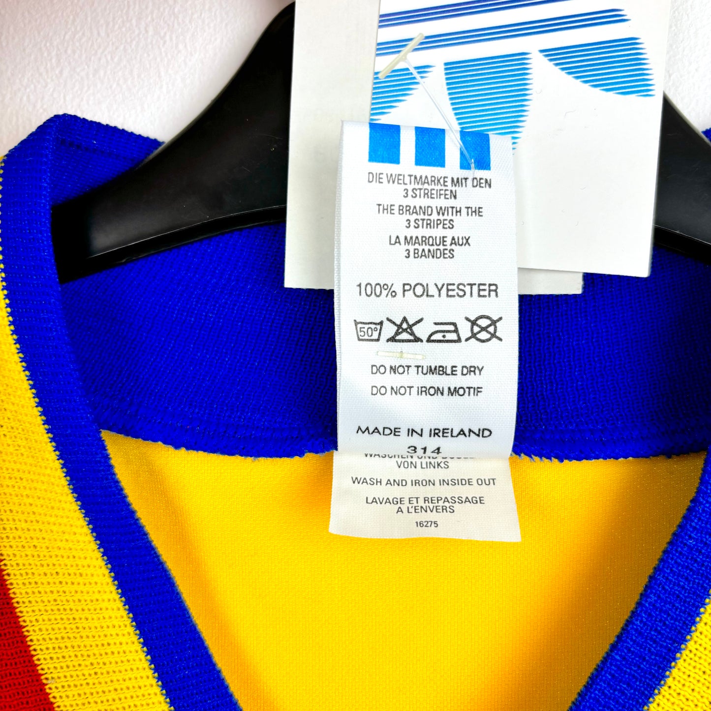 Romania 1994-1995 Adidas Home Football Shirt BNWT