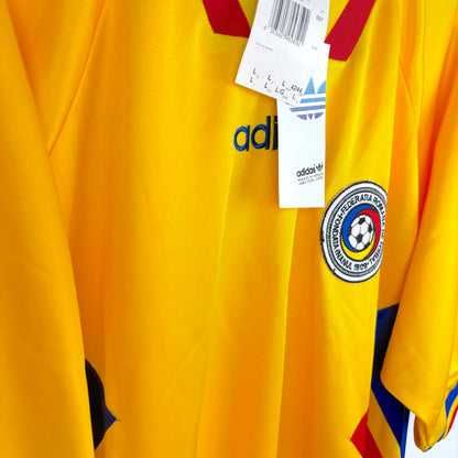 Romania 1994-1995 Adidas Home Football Shirt BNWT