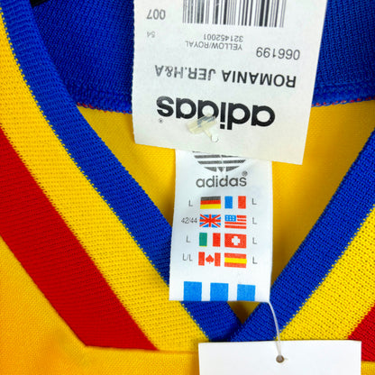 Romania 1994-1995 Adidas Home Football Shirt BNWT
