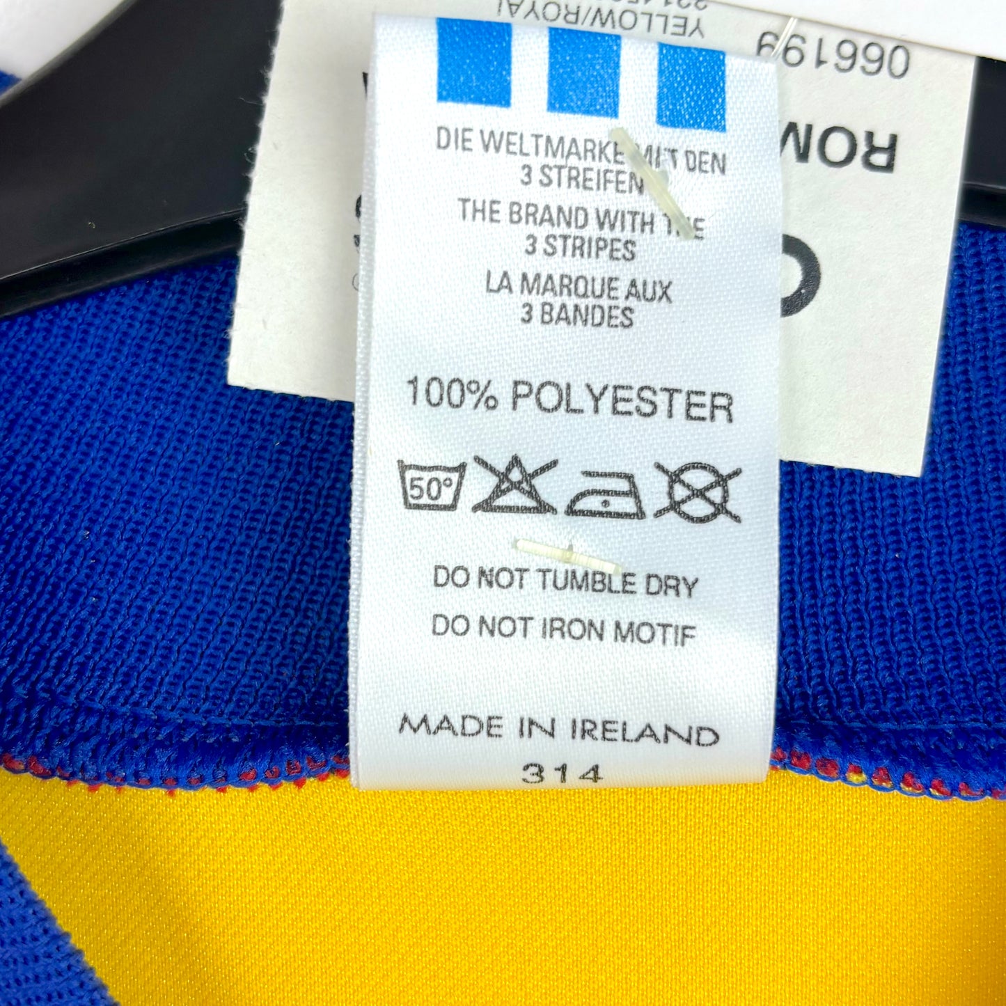 Romania 1994-1995 Adidas Home Football Shirt BNWT