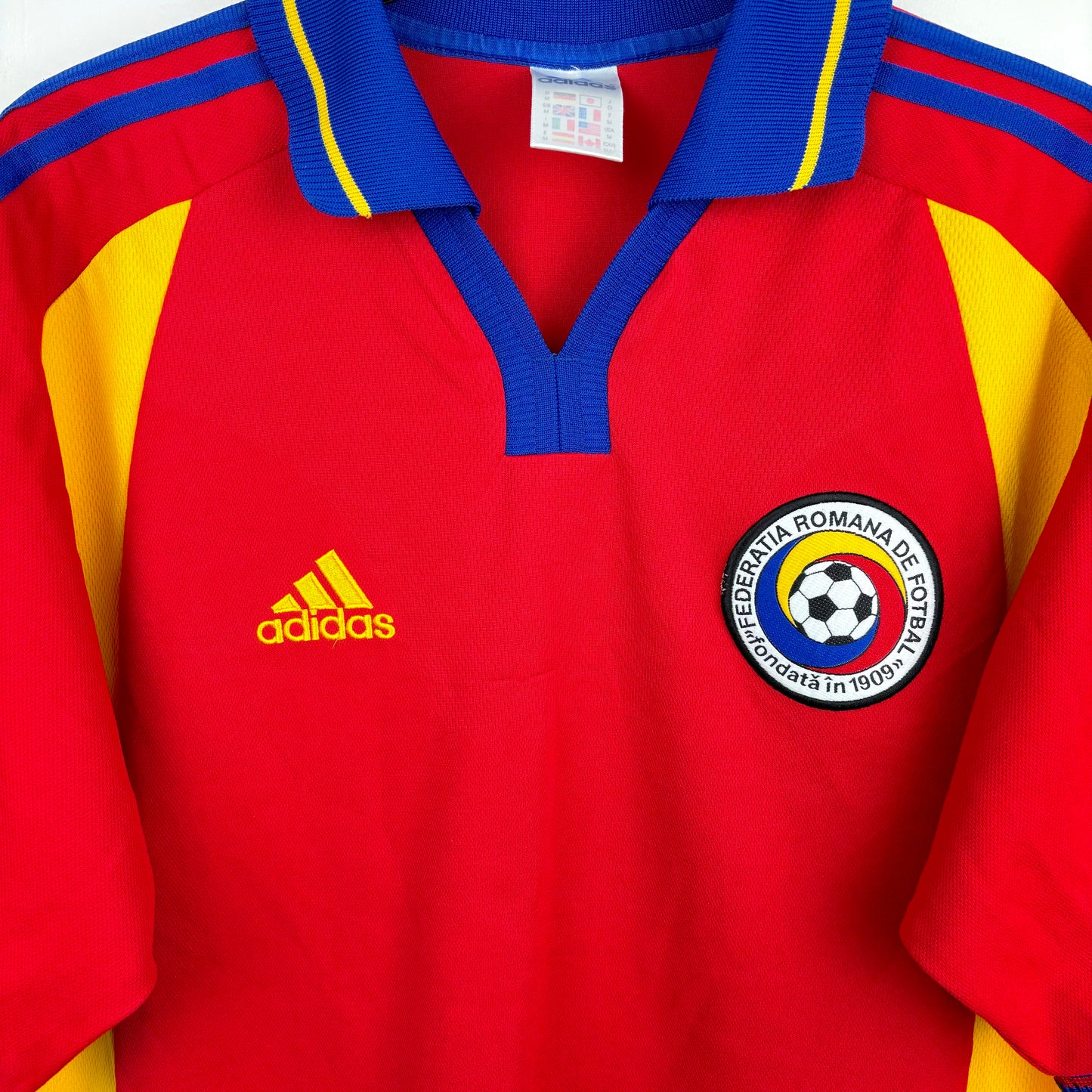 Romania 2000-2002 Adidas Away Football Shirt