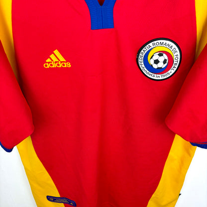 Romania 2000-2002 Adidas Away Football Shirt