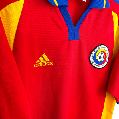 Romania 2000-2002 Adidas Away Football Shirt