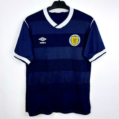 Scotland 1985-1986 Umbro Home Football Shirt