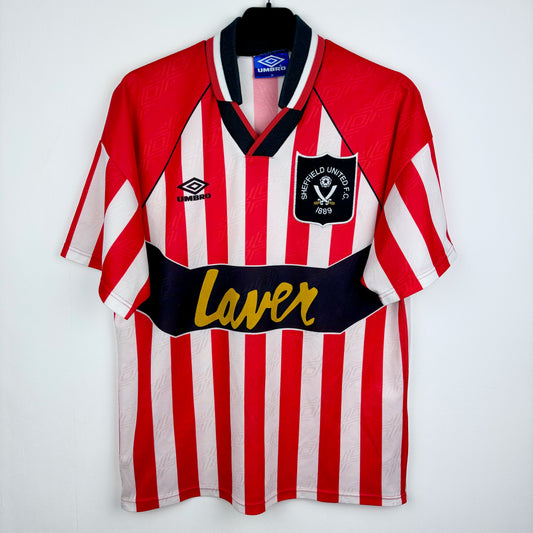 Sheffield United 1994-1995 Umbro Home Football Shirt