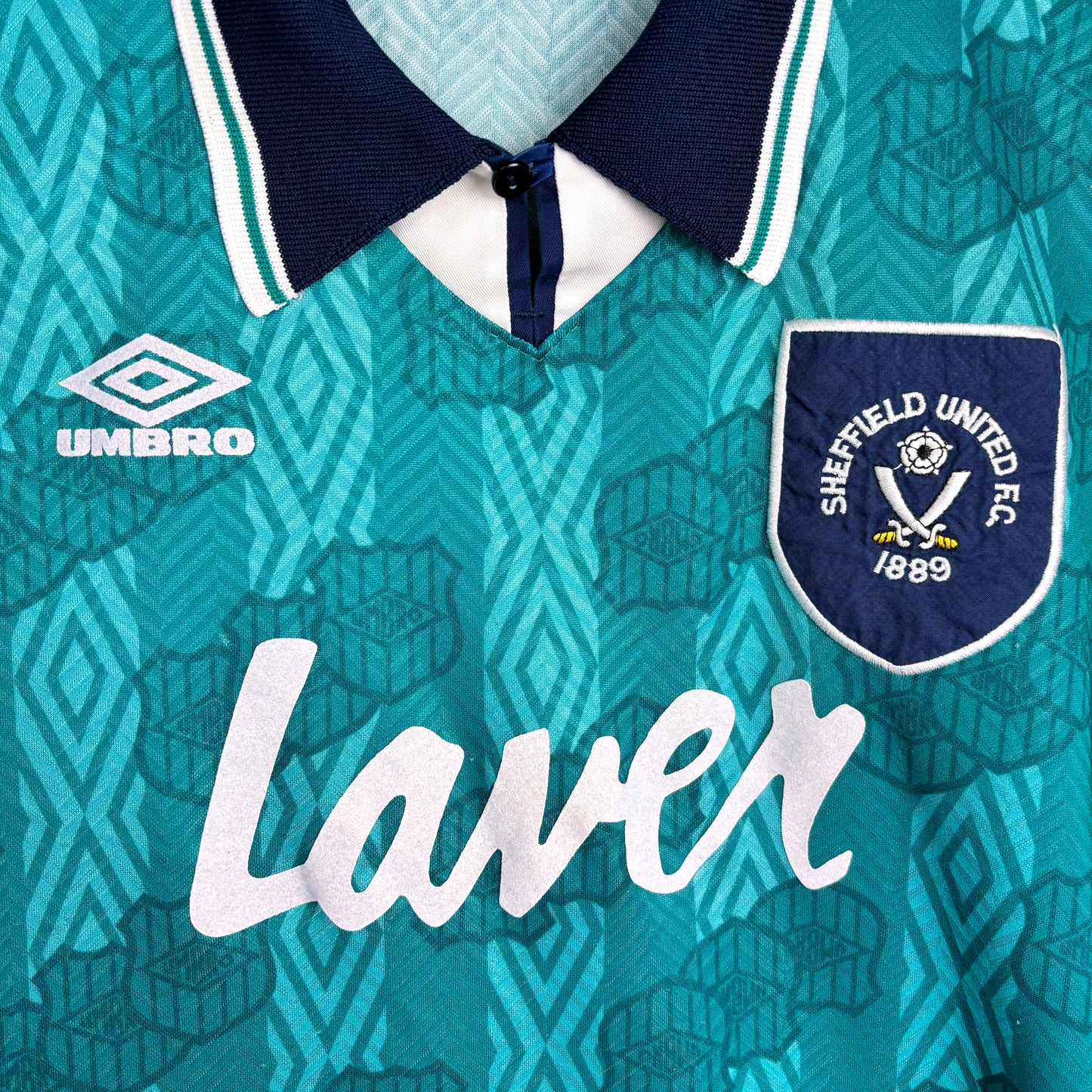 Sheffield United 1994-1995 Umbro Third Football Shirt