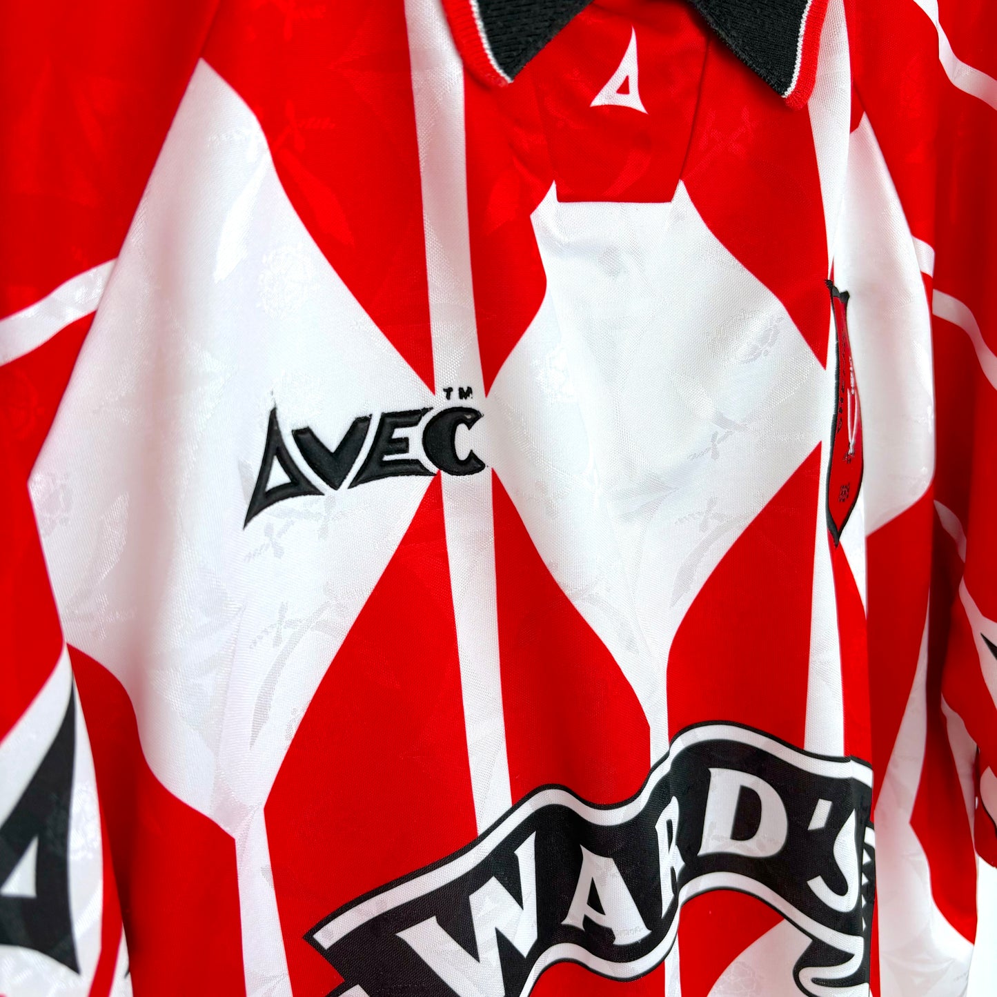Sheffield United 1995-1996 Avec Home Football Shirt