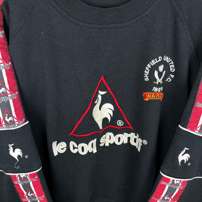 Sheffield United 1997-1999 Le Coq Sportif Football Training Sweatshirt