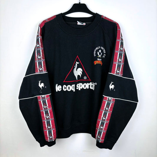 Sheffield United 1997-1999 Le Coq Sportif Football Training Sweatshirt