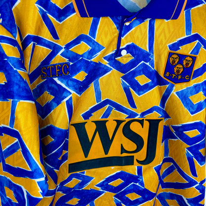 Shrewsbury Town 1992-1993 Home Football Shirt