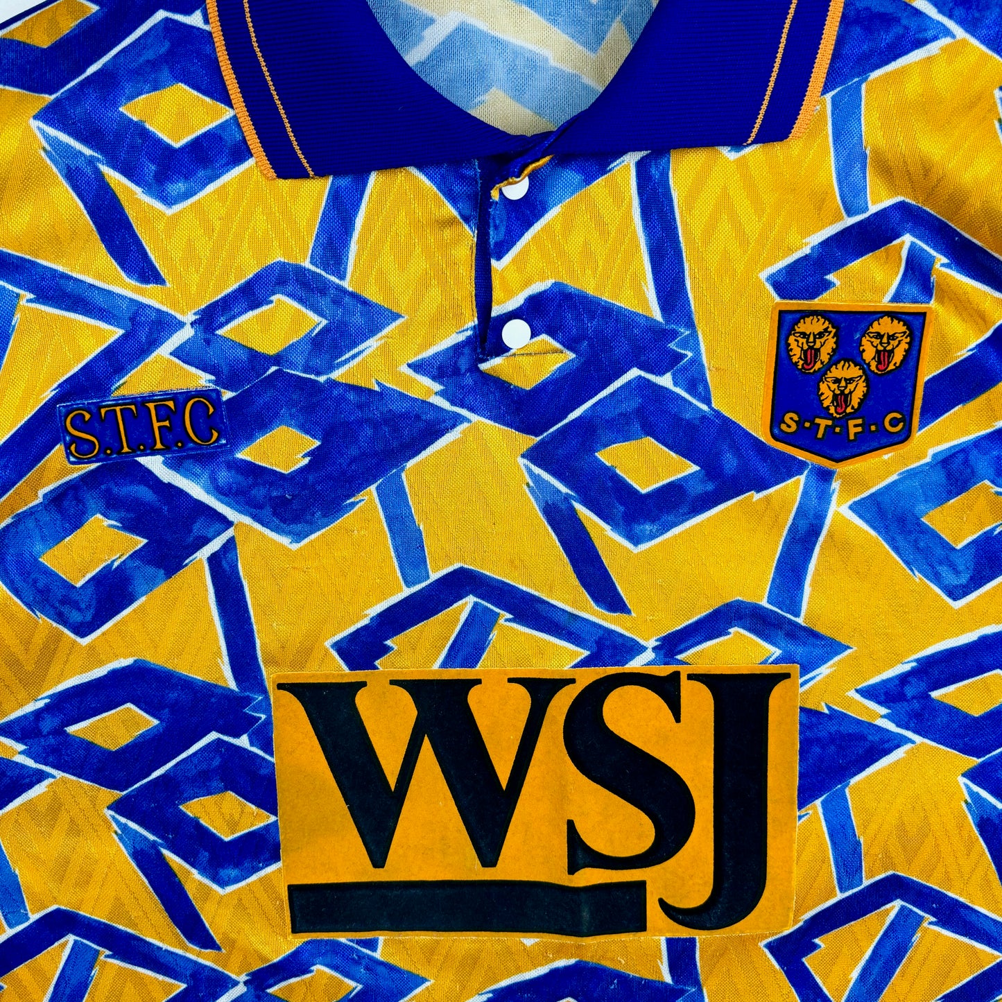 Shrewsbury Town 1992-1993 Home Football Shirt