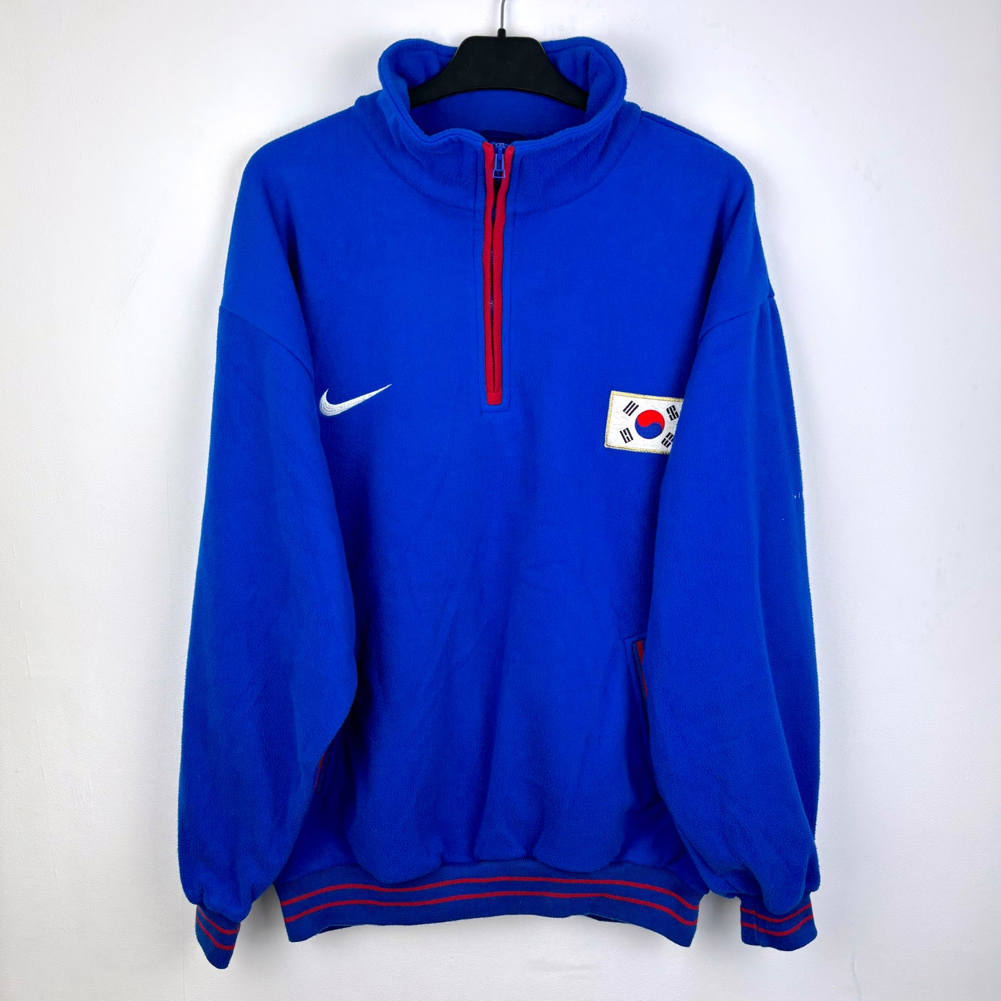 South Korea 1998-2000 Nike Football Quarter 1/4 Zip Fleece