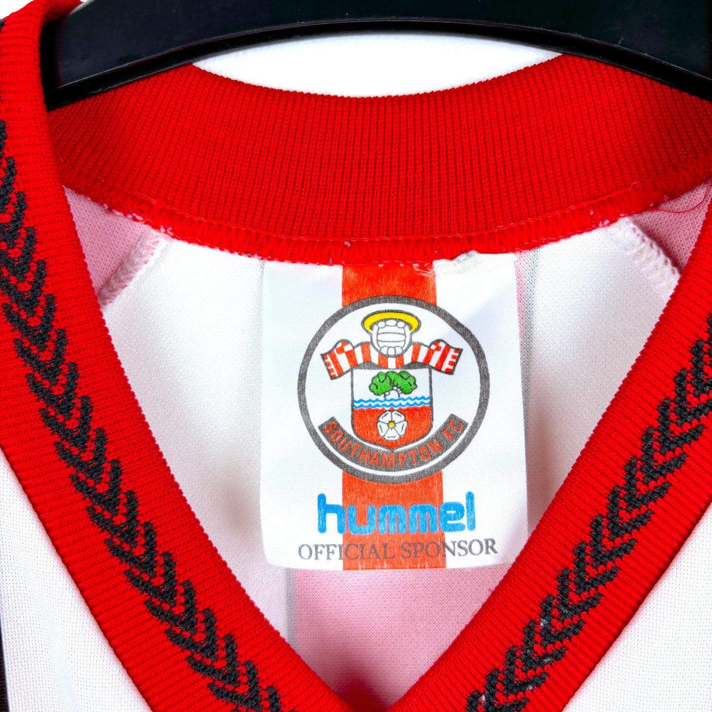 Southampton 1989-1991 Hummel Home Football Shirt